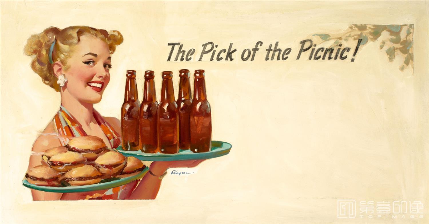 油画-吉尔·艾尔夫格雷恩 Gil Elvgren 作品集-137